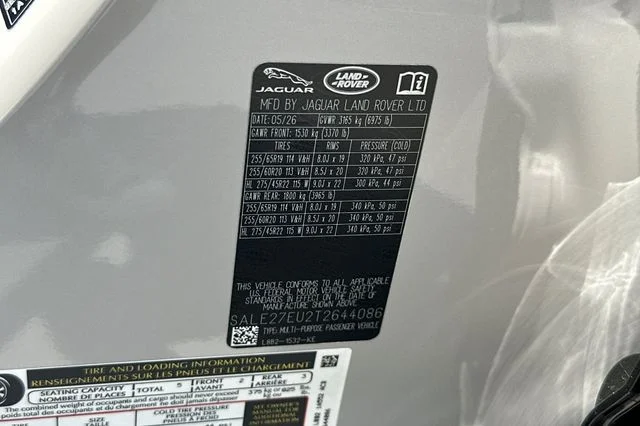 New 2026 Borasco Grey Land Rover X-Dynamic SE image 28