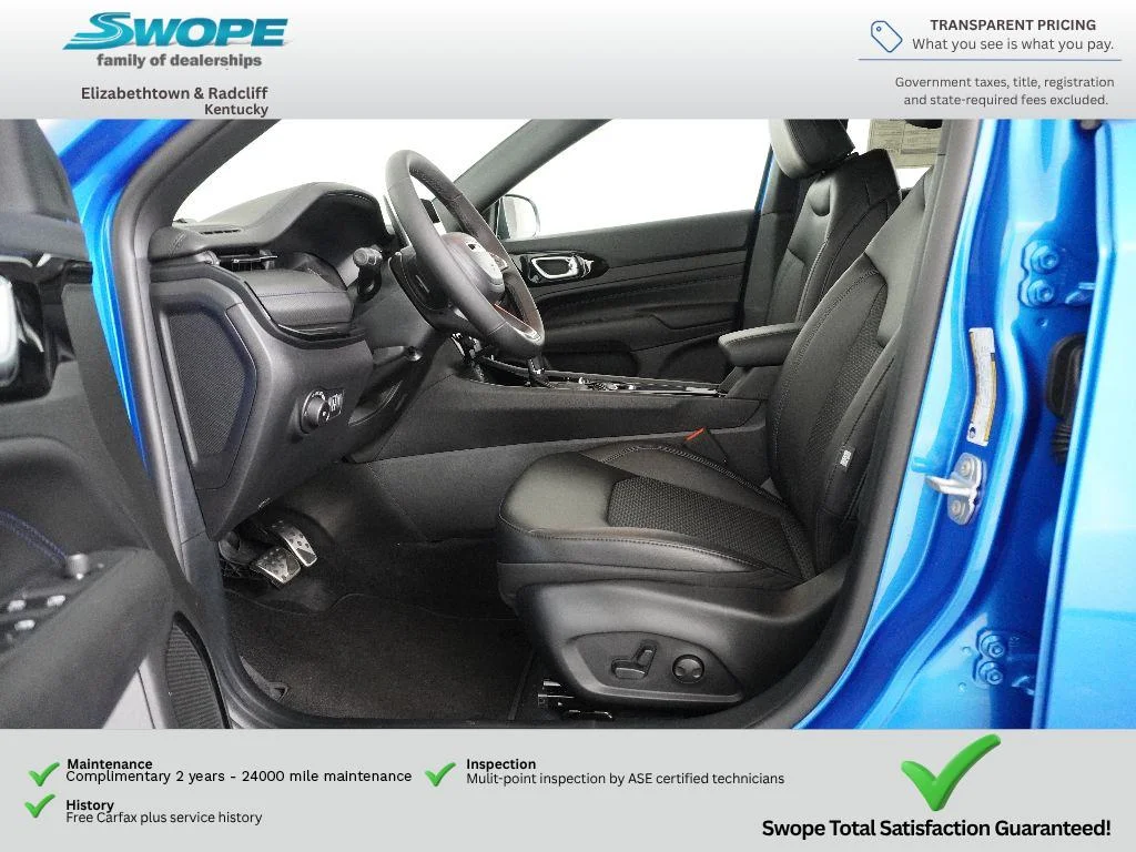 New 2026 Hydro Blue Pearl-Coat Exterior Paint Jeep Latitude Altitude image 12