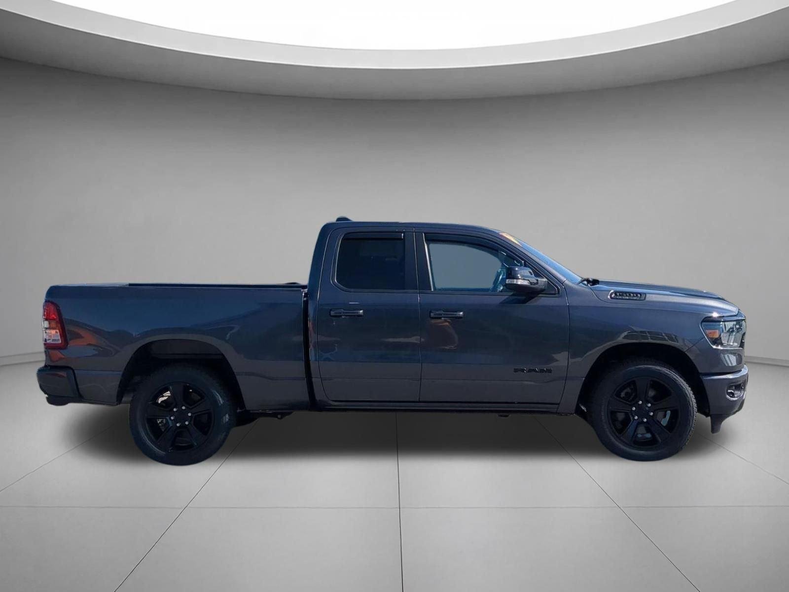 Used 2022 Granite Crystal Metallic Clearcoat Ram Big Horn image 6