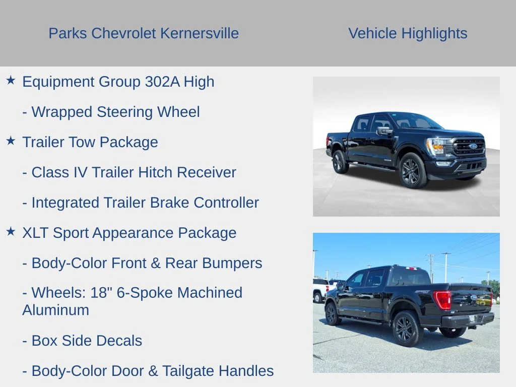 Used 2023 Black Ford XLT image 21