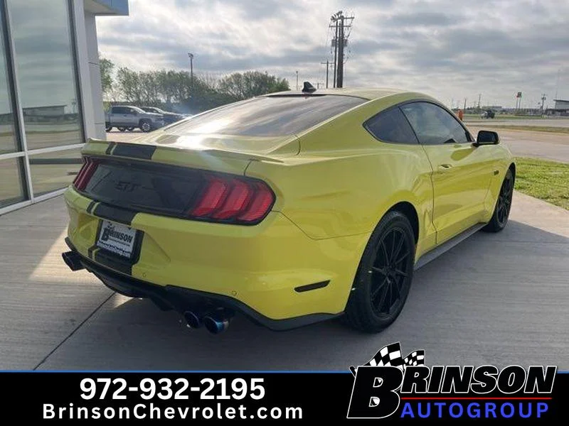 Used 2021 Yellow Ford GT Fastback image 5