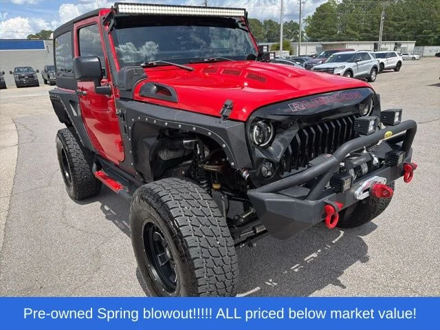 Used 2018 Red Jeep Rubicon Custom Build image 17