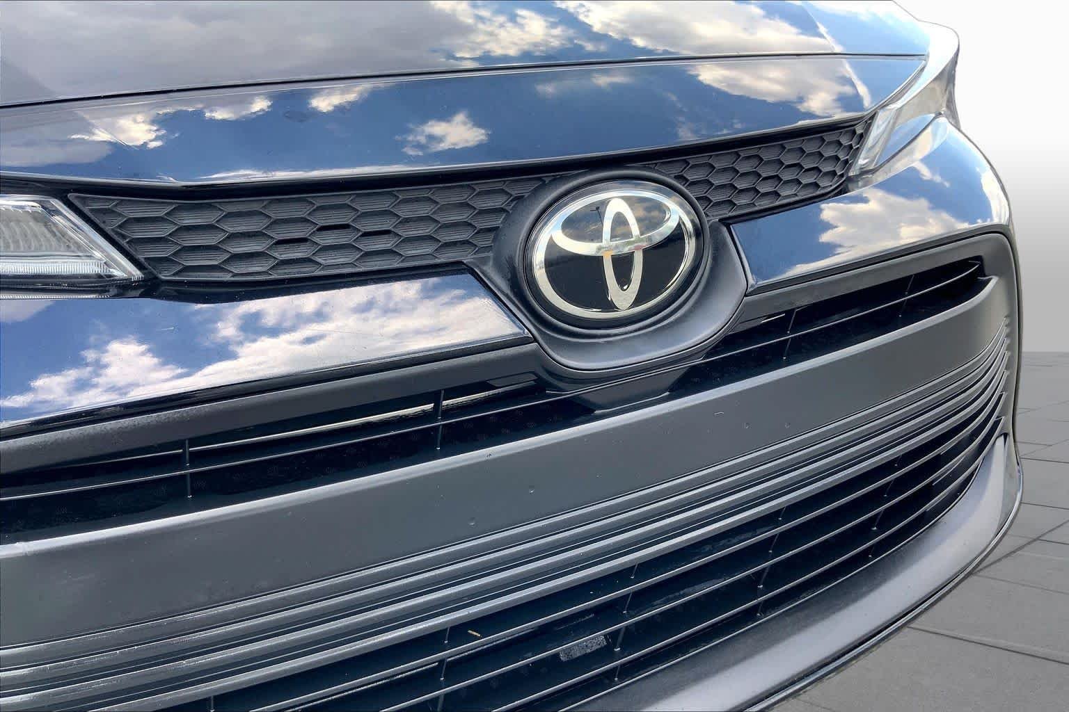 Used 2024 Midnight Black Metallic Toyota LE image 29