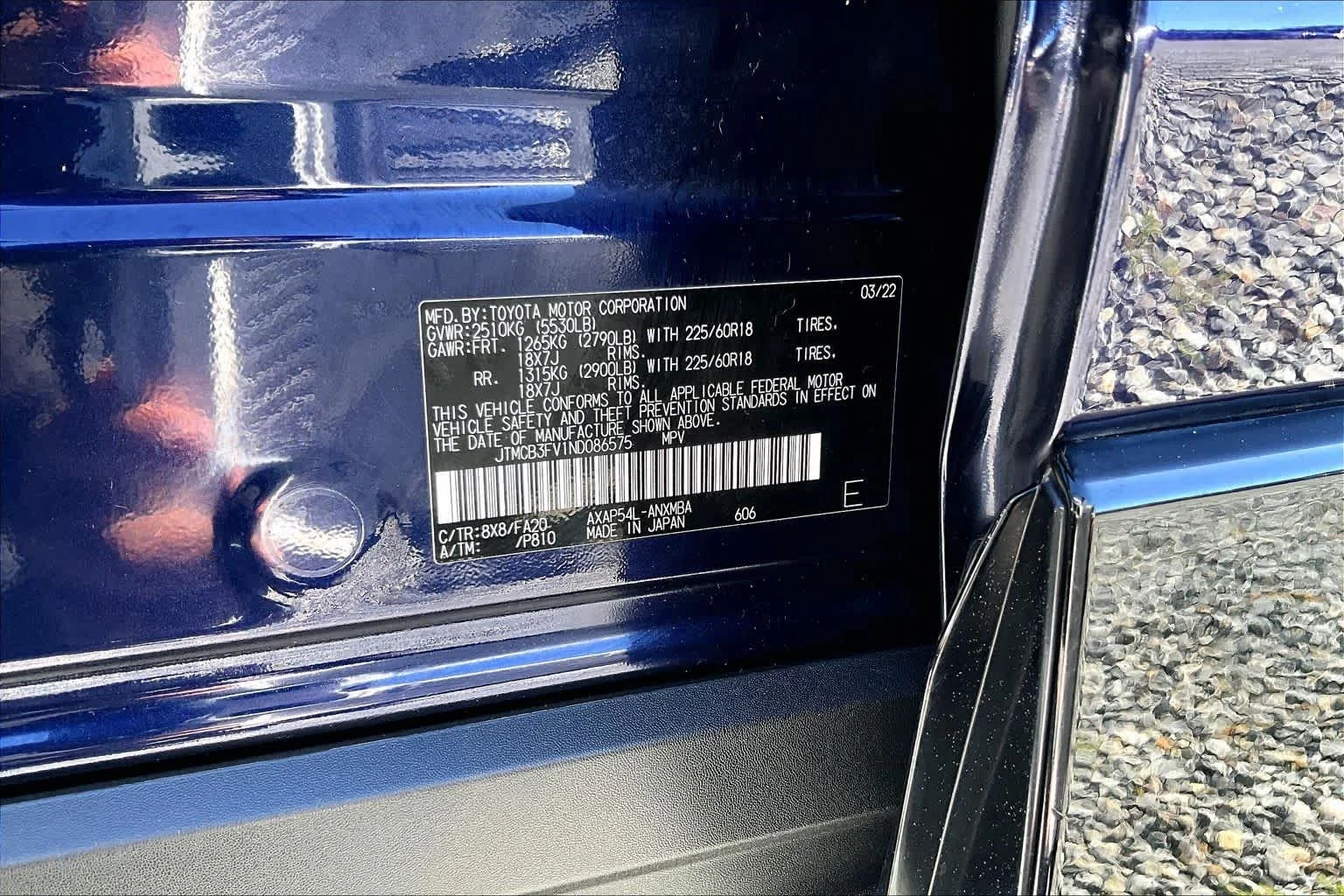 Used 2022 Blueprint Toyota SE image 37