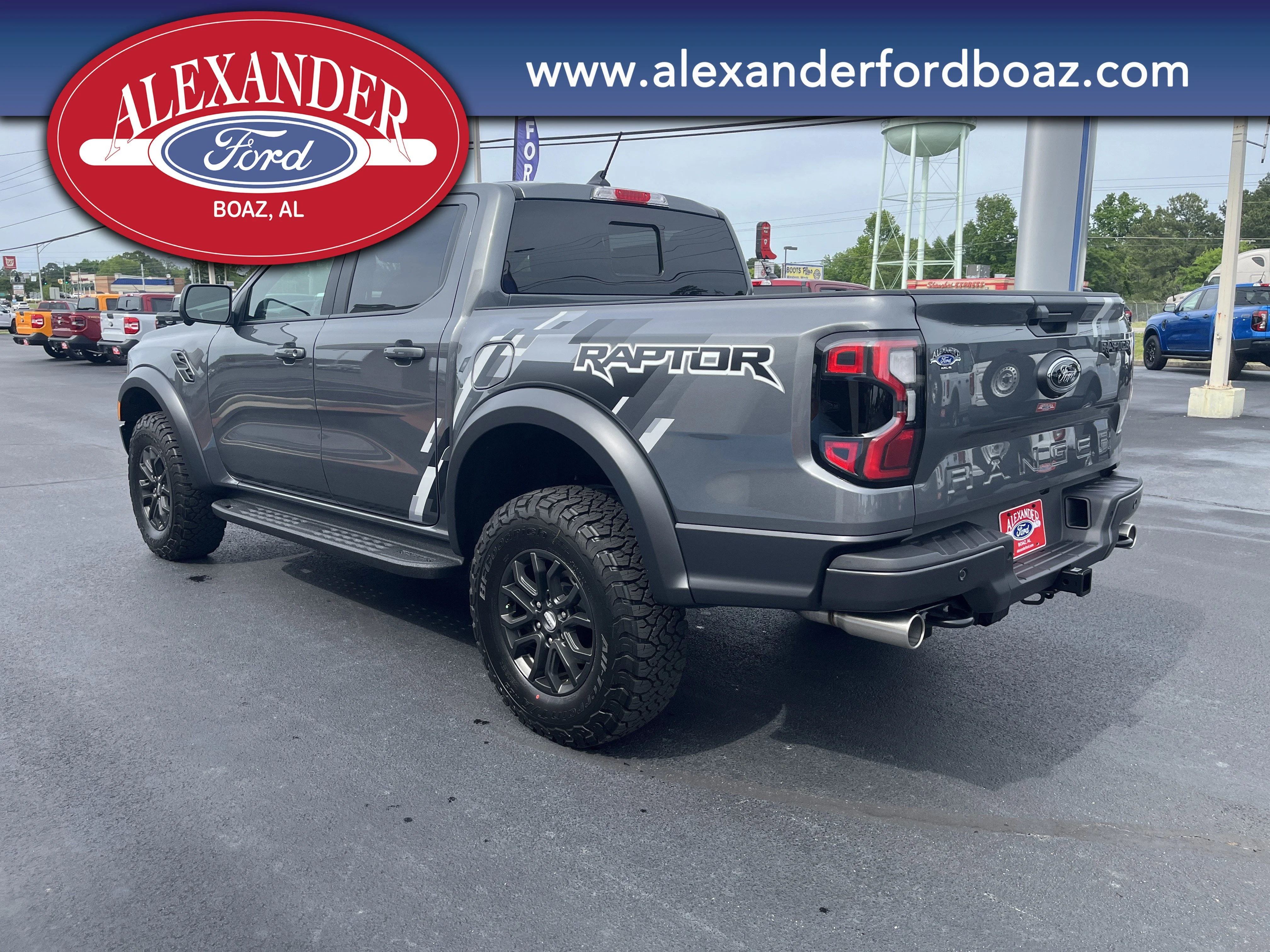 New 2026 Carbonized Gray Metallic Ford Raptor image 2