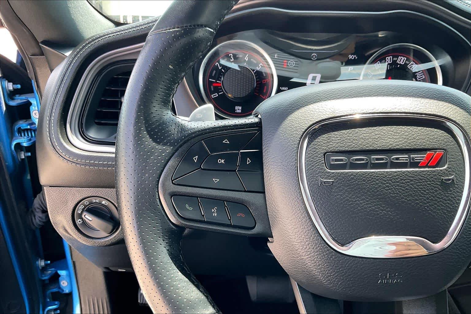 Used 2023 B5 Blue Pearlcoat Dodge R/T Scat Pack Widebody image 21