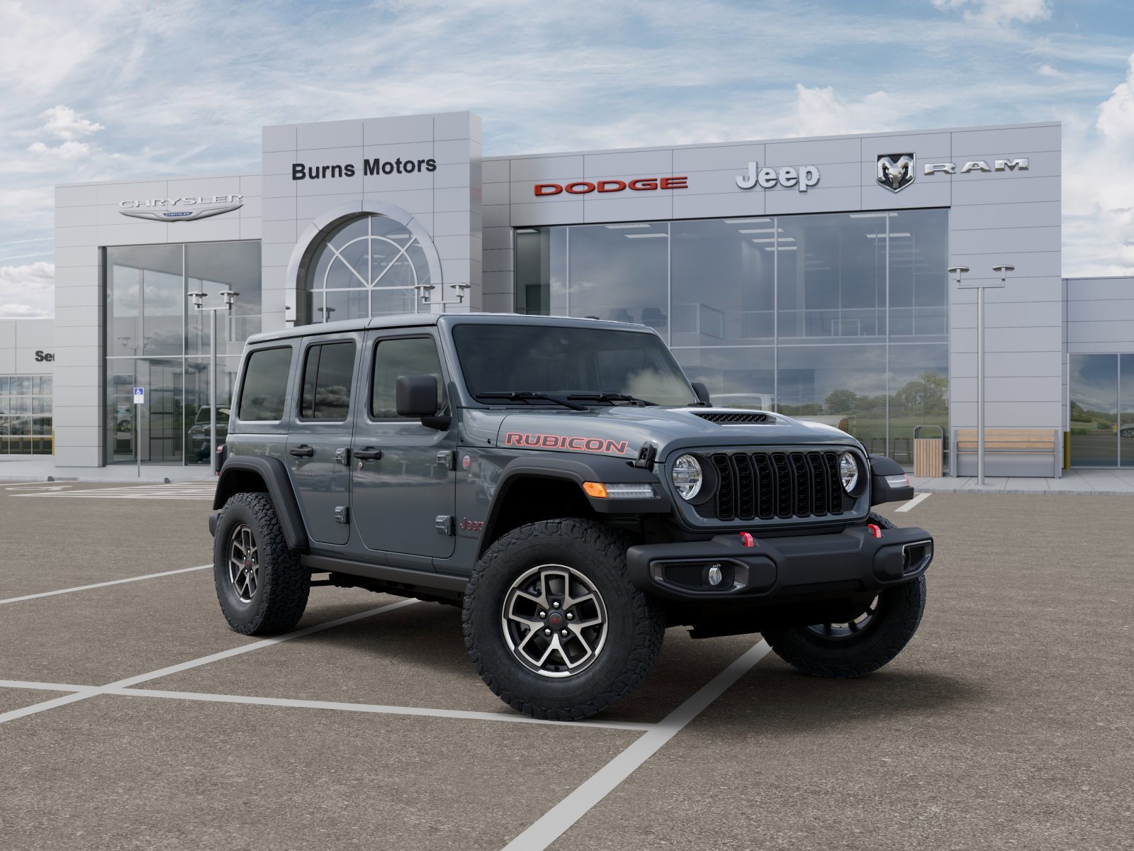 New 2026 Anvil Clear-Coat Exterior Paint Jeep Rubicon 4-Door image 5