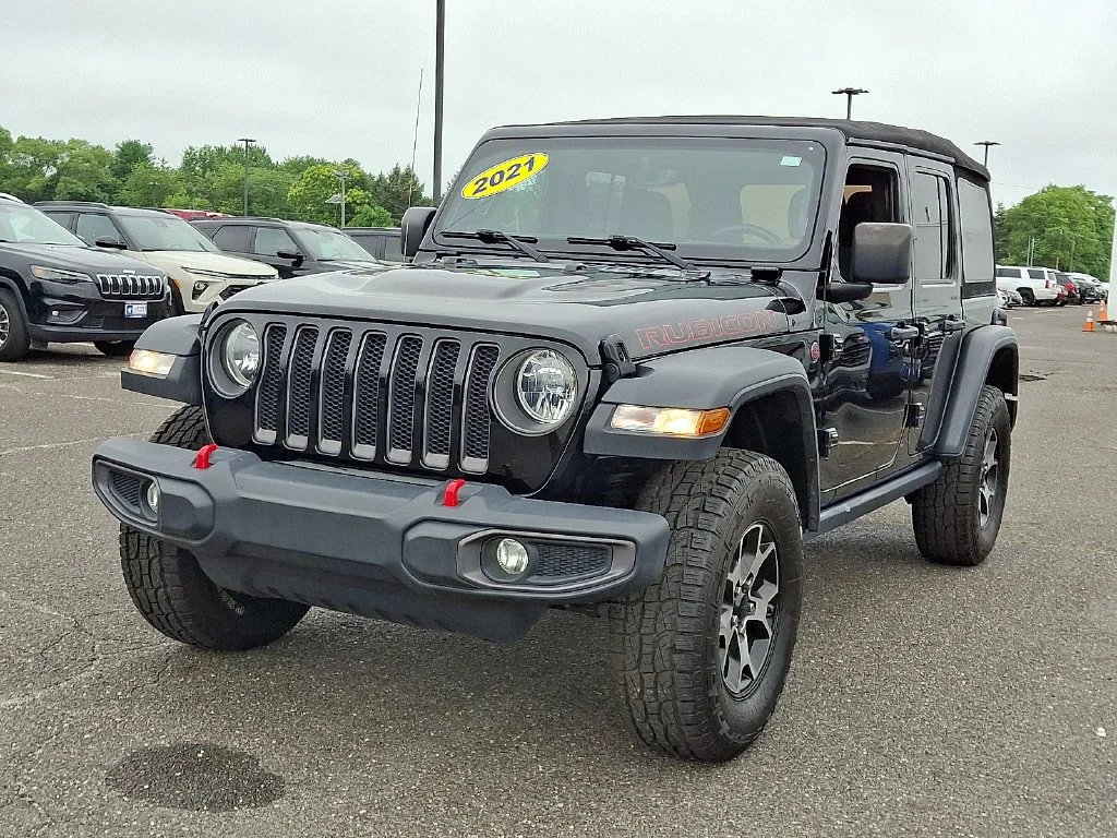 Used 2021 Black Jeep Rubicon 4X4 image 5