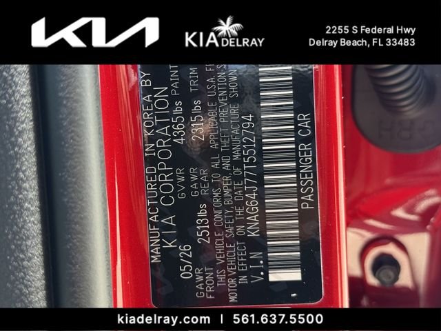 New 2026 Runway Red Kia GT-Line FWD image 33