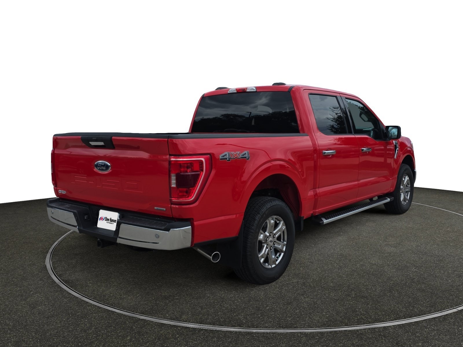 Used 2022 Race Red Ford XLT image 5