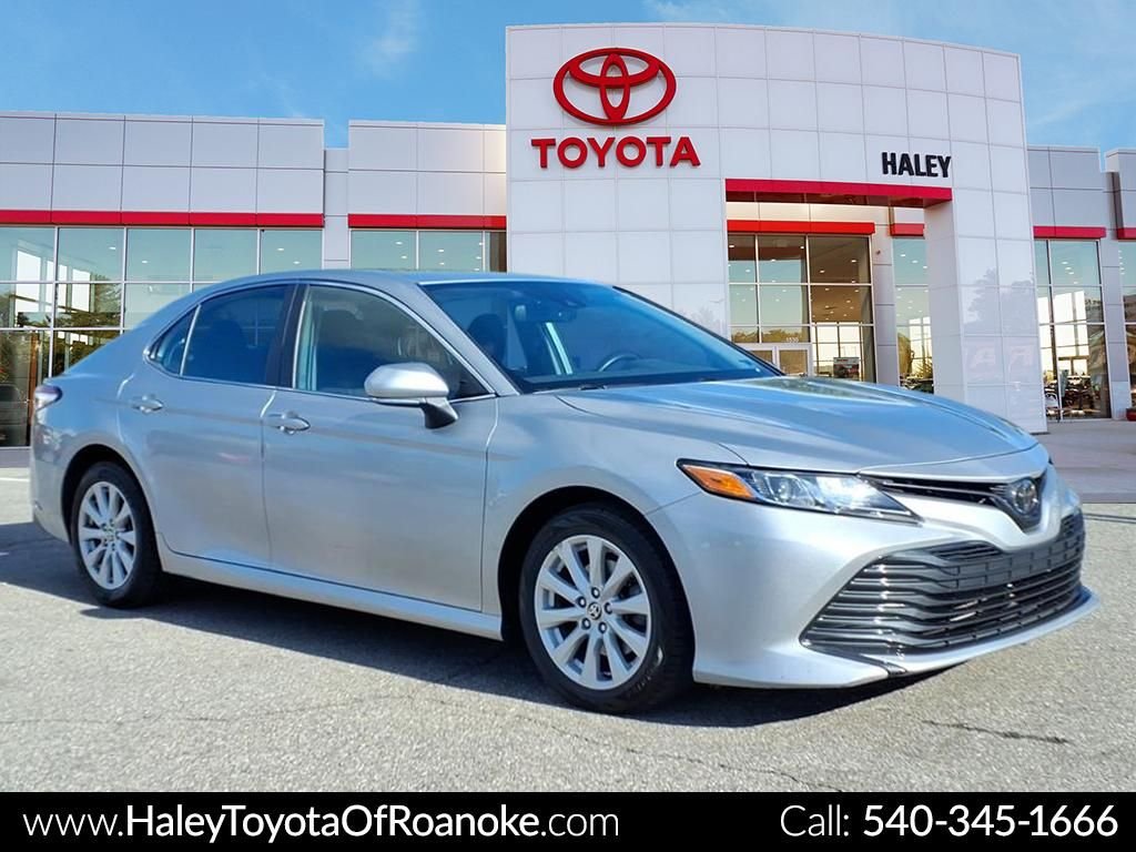 Used 2020 Silver Toyota LE image 1