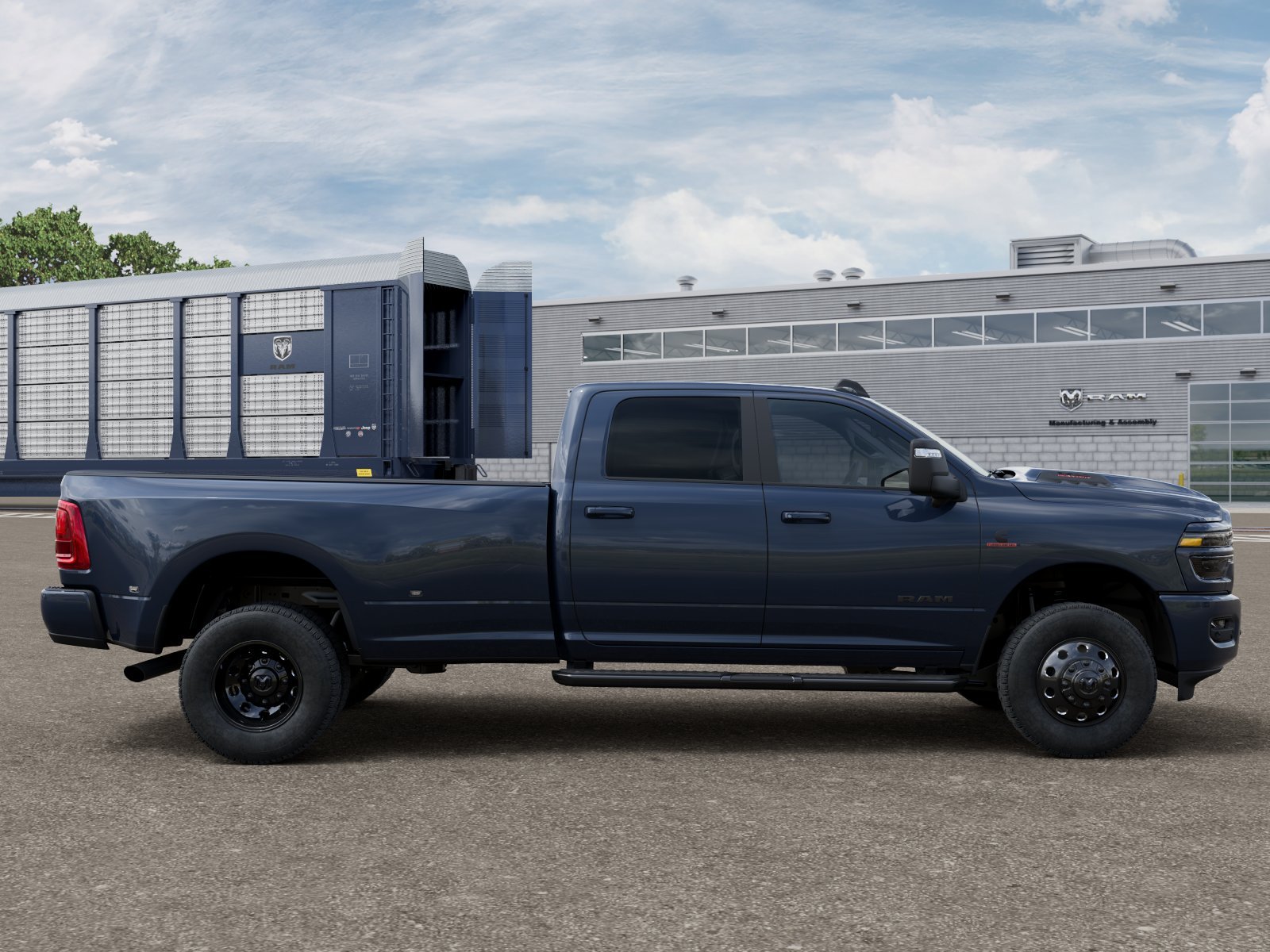 New 2026 Forged Blue Metallic Exterior Paint RAM LARAMIE image 12