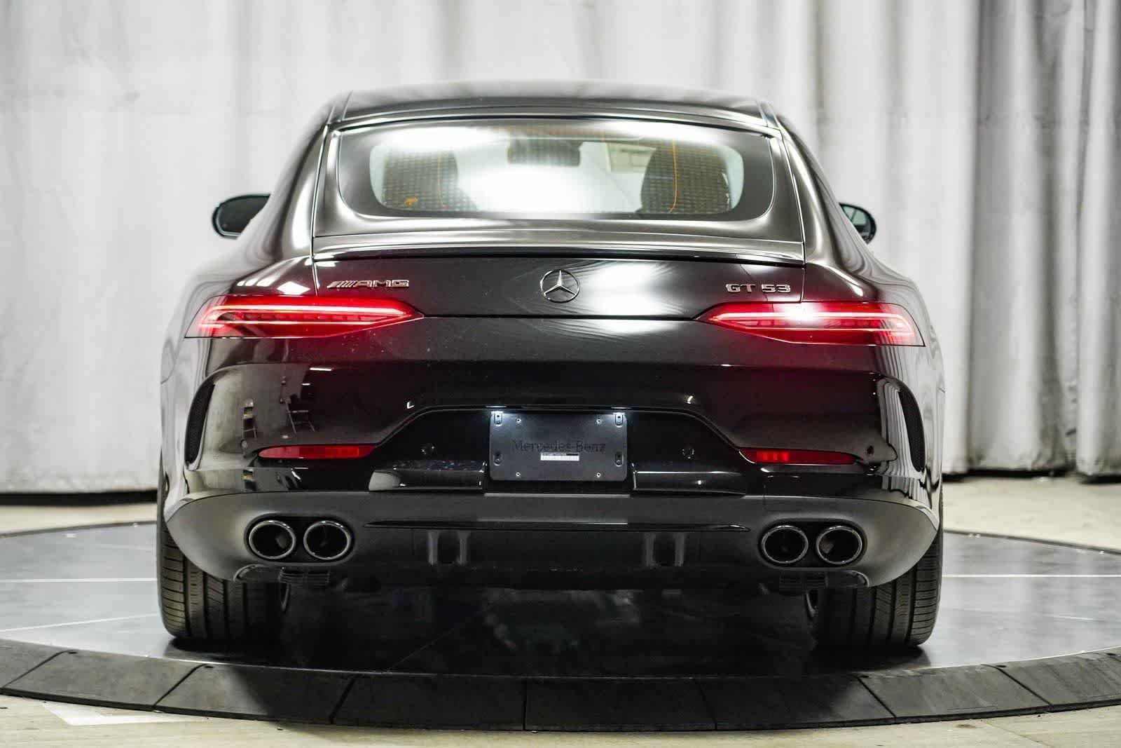 New 2026 Obsidian Black Metallic Mercedes-Benz AMG® GT 53 4-Door Coupe image 3