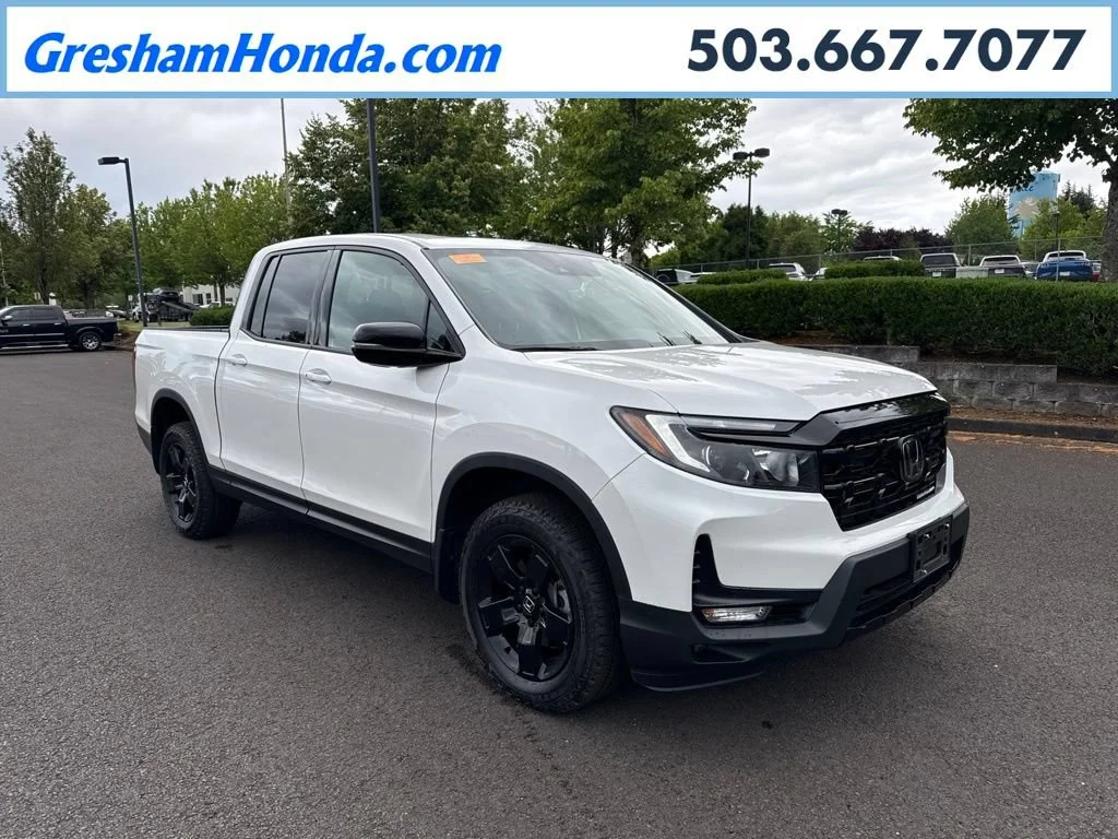 Certified Used 2025 Platinum White Pearl Honda AWD BLACK EDITION image 29