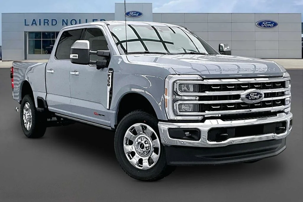 New 2026 Glacier Gray Metallic Tri-Coat Ford F-350® King Ranch® image 2