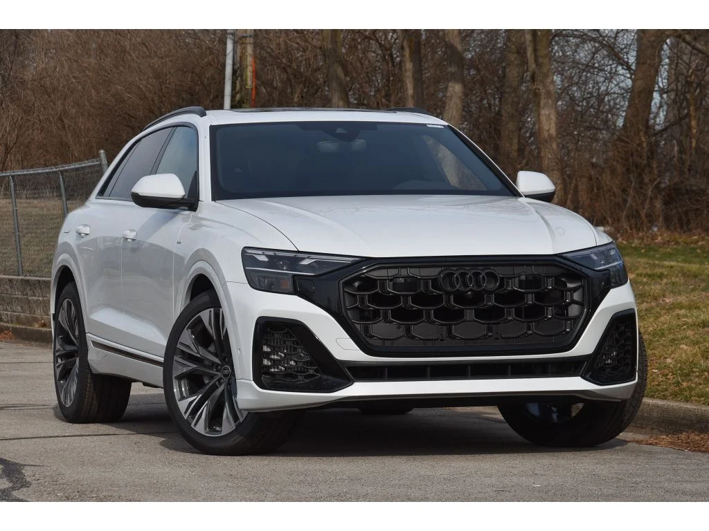 New 2026 Glacier White Metallic Audi Premium Plus image 1