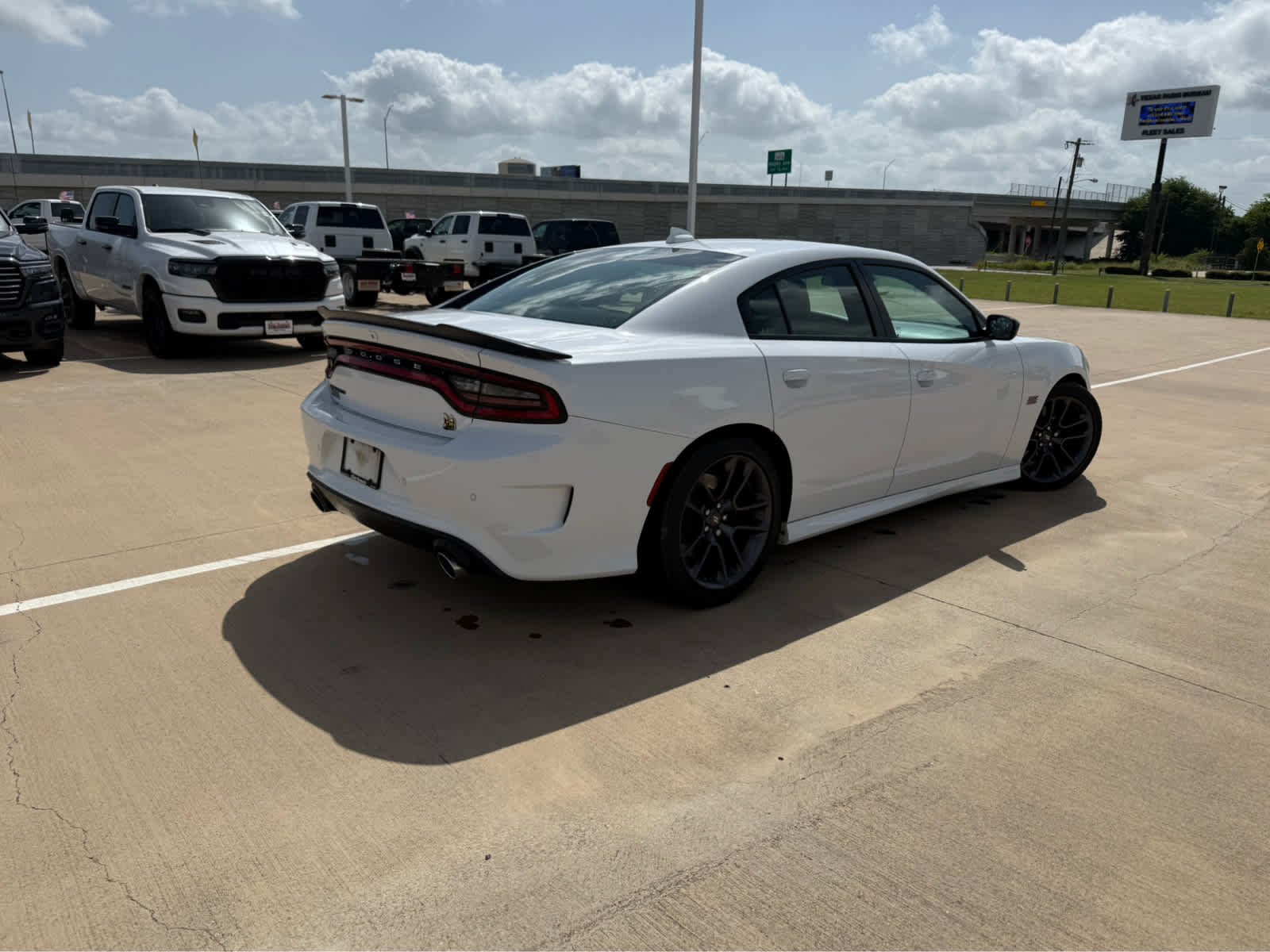 Certified Used 2023 White Knuckle Clearcoat Dodge Scat Pack image 6