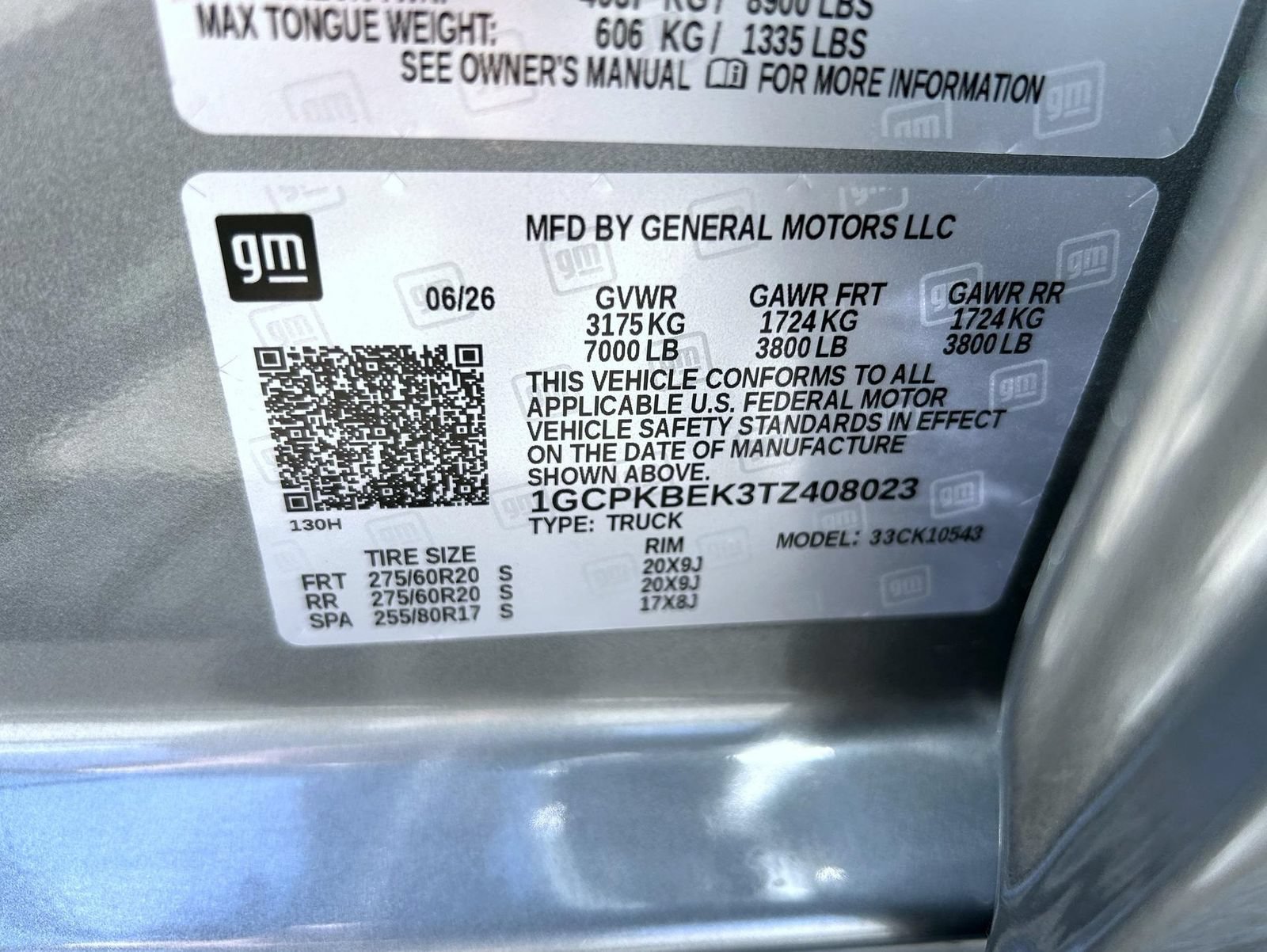 New 2026 Gray Chevrolet Custom image 27