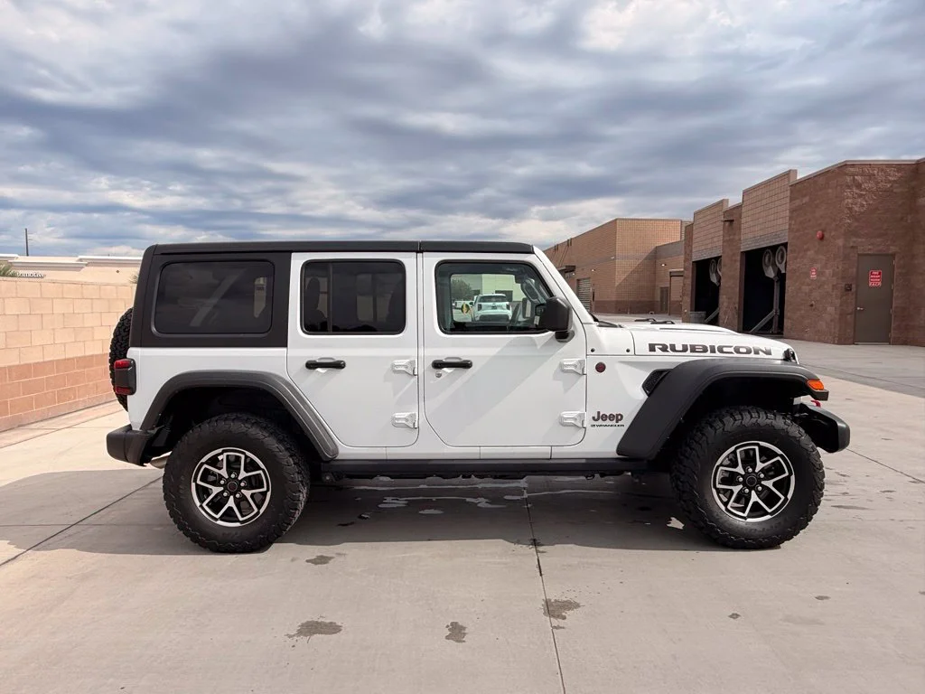 Certified Used 2025 White Jeep Rubicon image 8