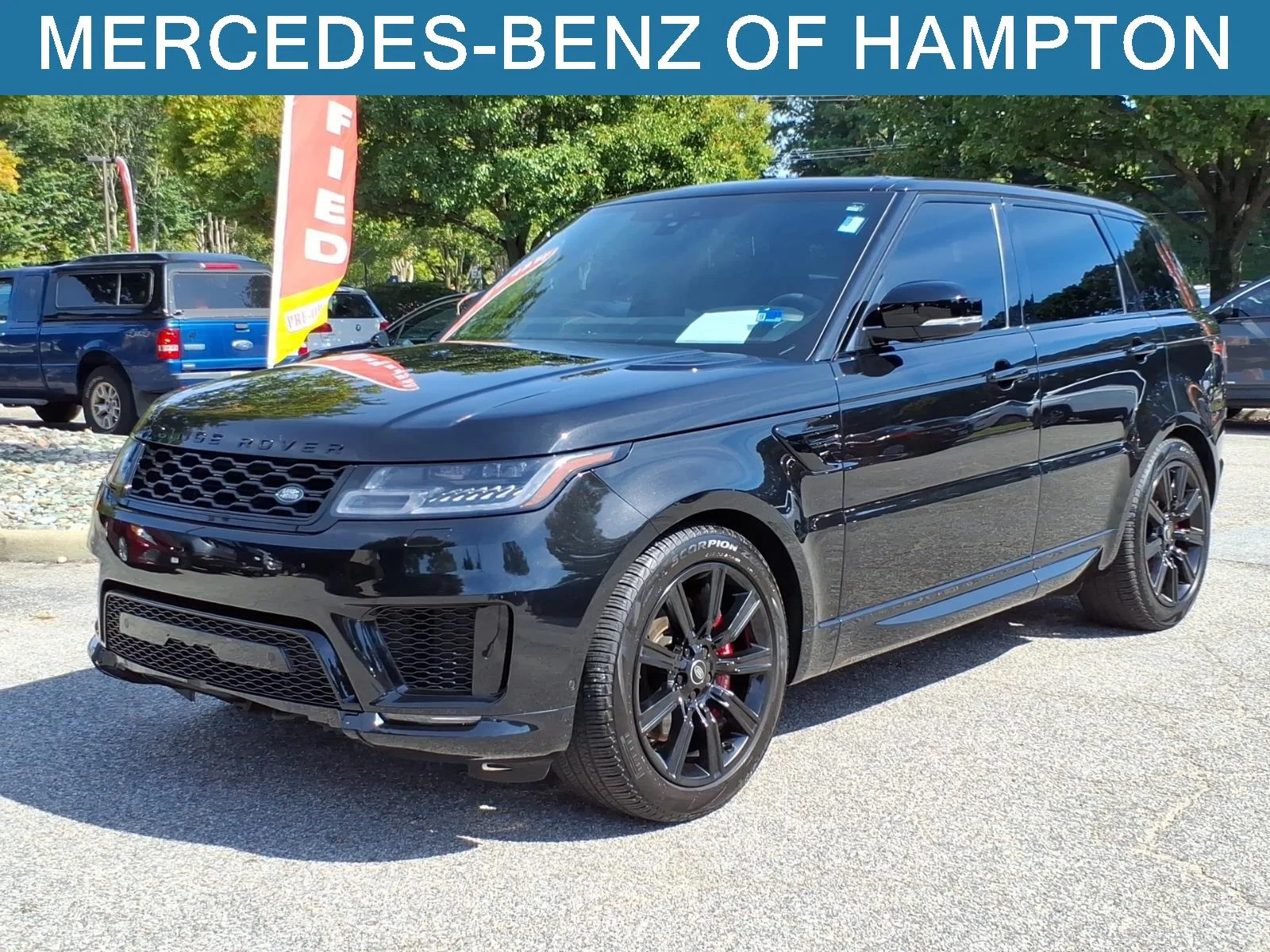 Used 2022 Santorini Black Metallic Land Rover HST image 1