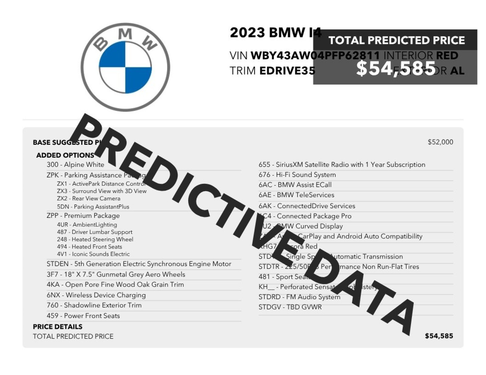 Used 2023 BMW i4 35 with VIN WBY43AW04PFP62811 for sale in Ontario, CA
