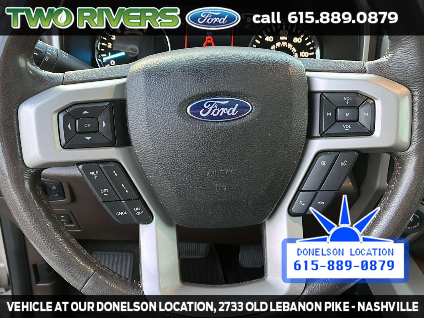 Used 2018 White Gold/Stone Gray Ford King Ranch image 26