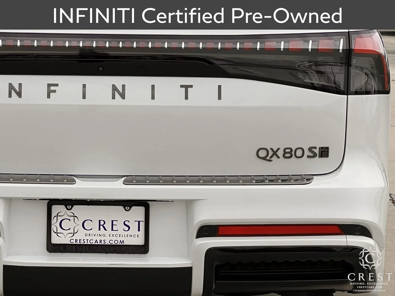 Certified Used 2026 Radiant White INFINITI SPORT image 6