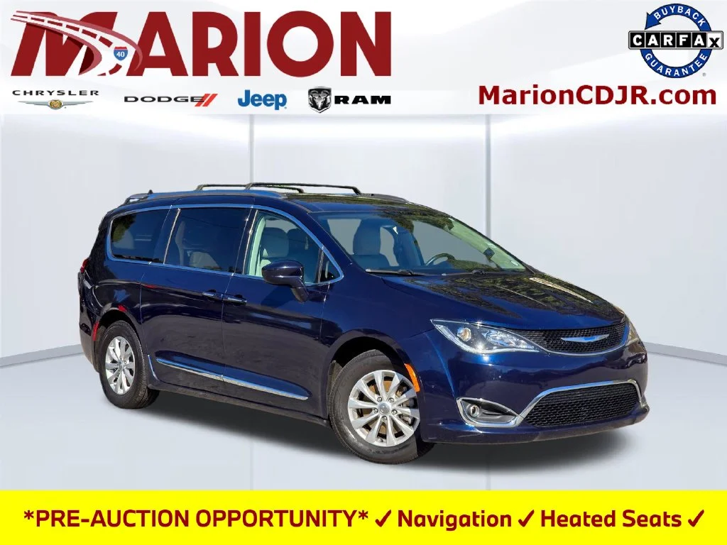 Used 2018 Blue Chrysler Touring L Plus image 1
