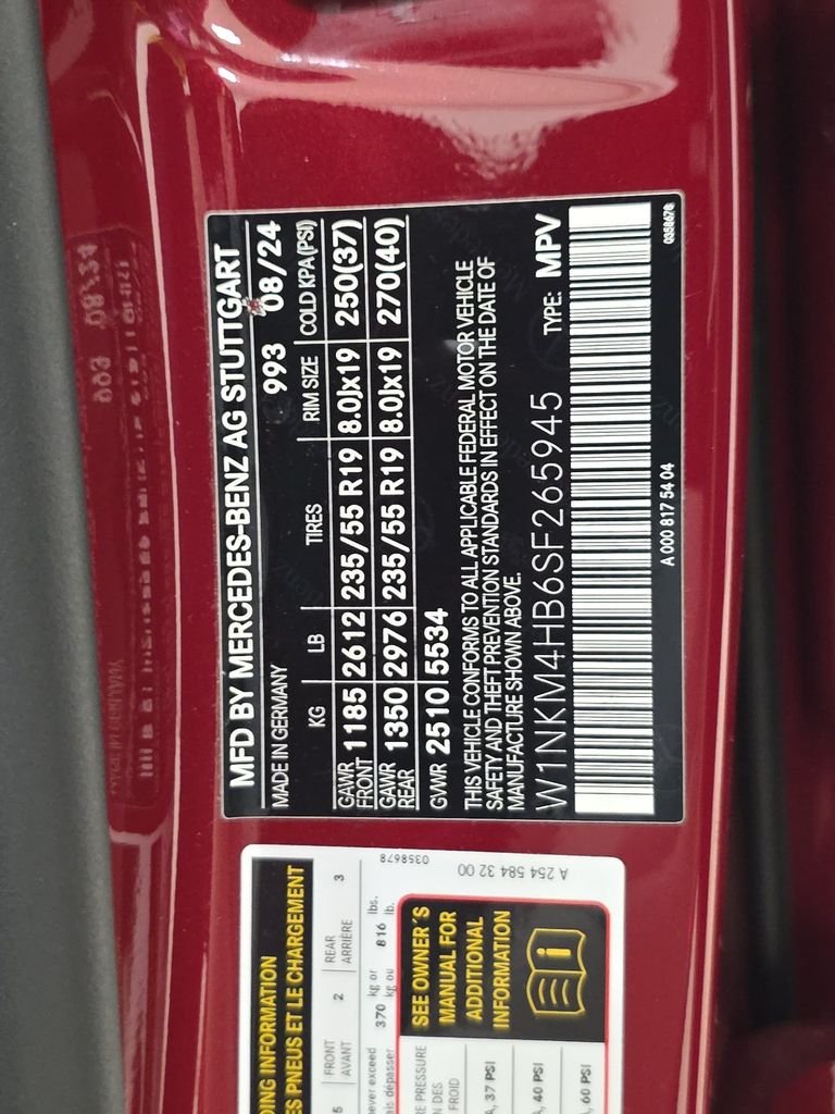 Certified Used 2025 MANUFAKTUR Patagonia Red Metallic Mercedes-Benz GLC 300 image 15