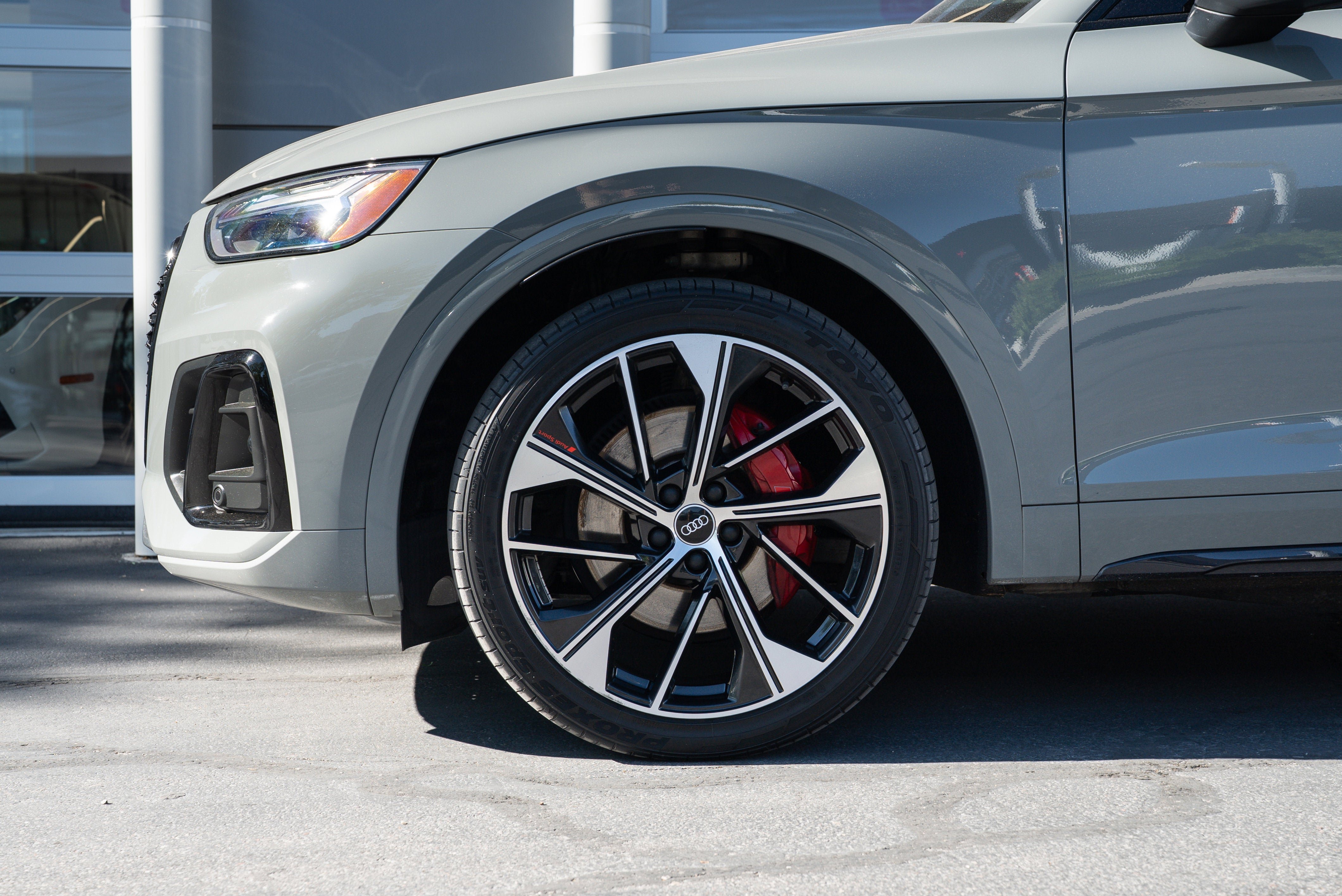 Used 2021 Nardo Gray Audi Premium Plus image 3