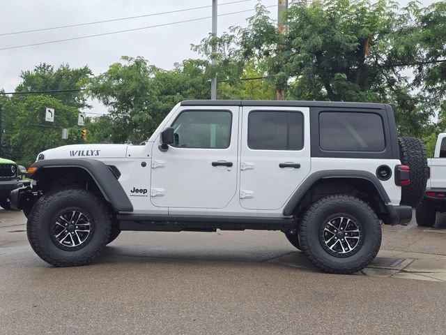 New 2026 Bright White Clear-Coat Exterior Paint Jeep Willys image 28