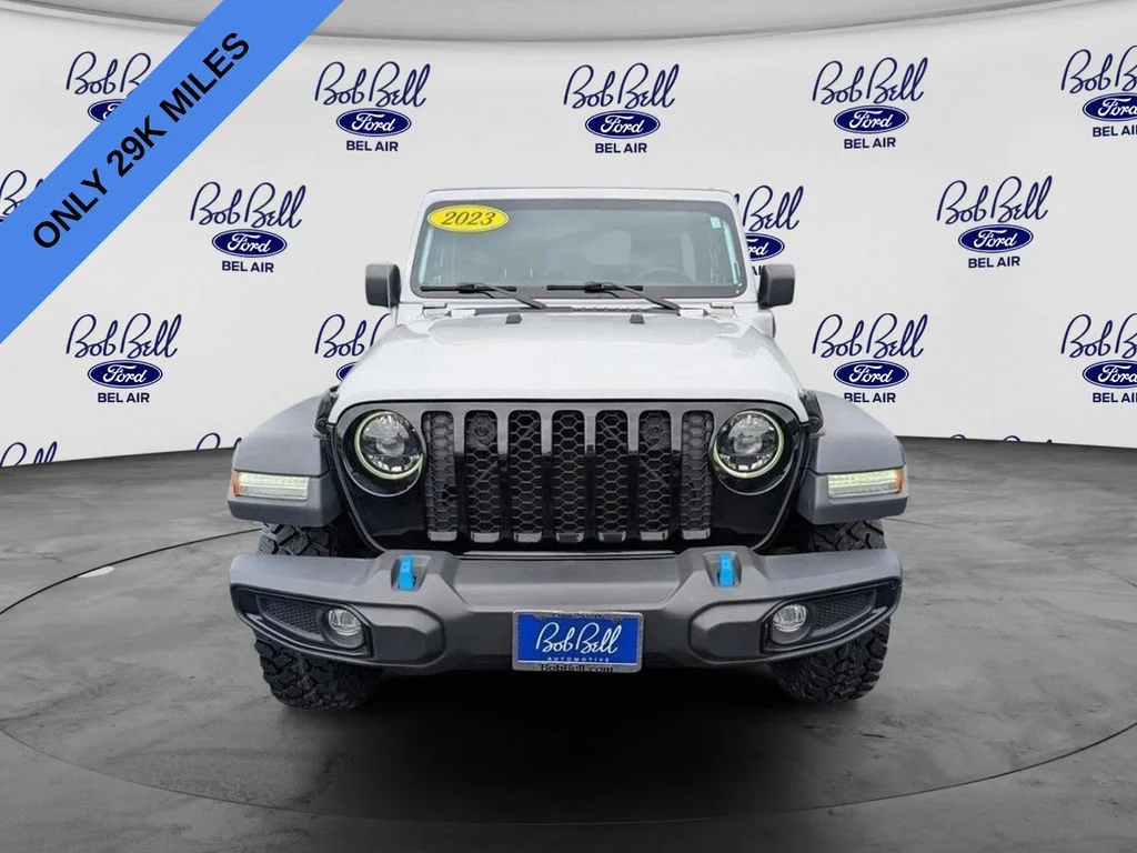 Used 2023 Bright White Clearcoat Jeep Willys 4xe image 8