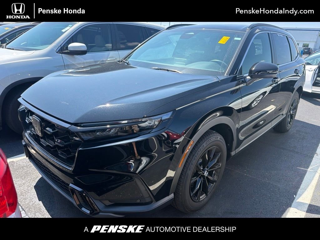 Certified Used 2024 Crystal Black Pearl Honda Sport-L image 1