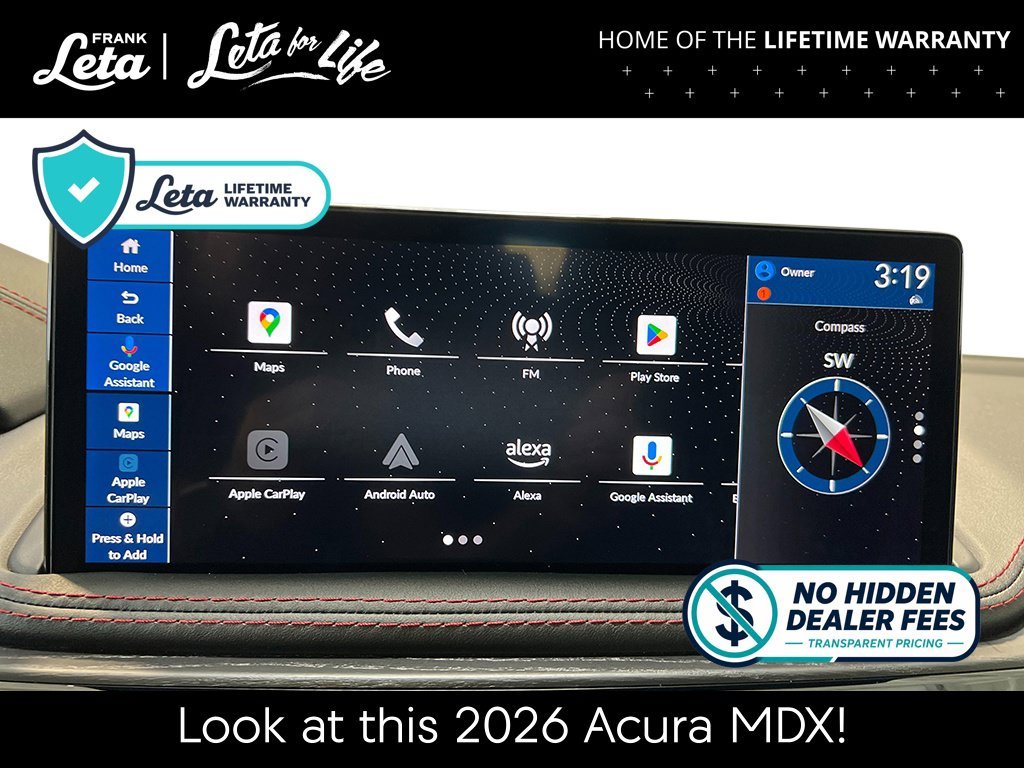New 2026 Liquid Carbon Metallic Acura Type S w/Advance Package image 21