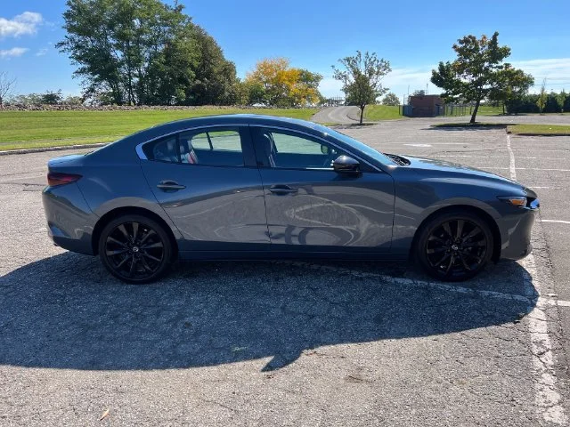 Used 2022 Polymetal Gray Metallic Mazda Carbon Edition image 12