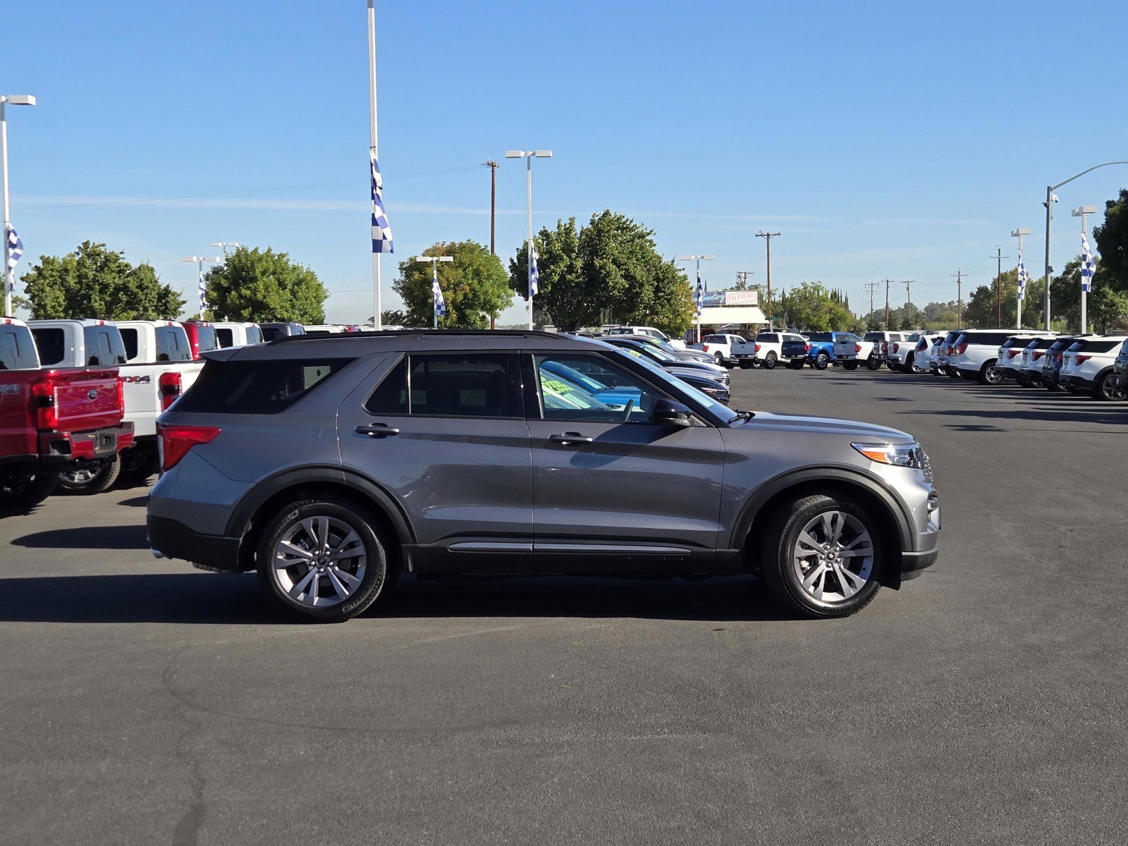 Certified Used 2024 Gray Ford XLT image 3