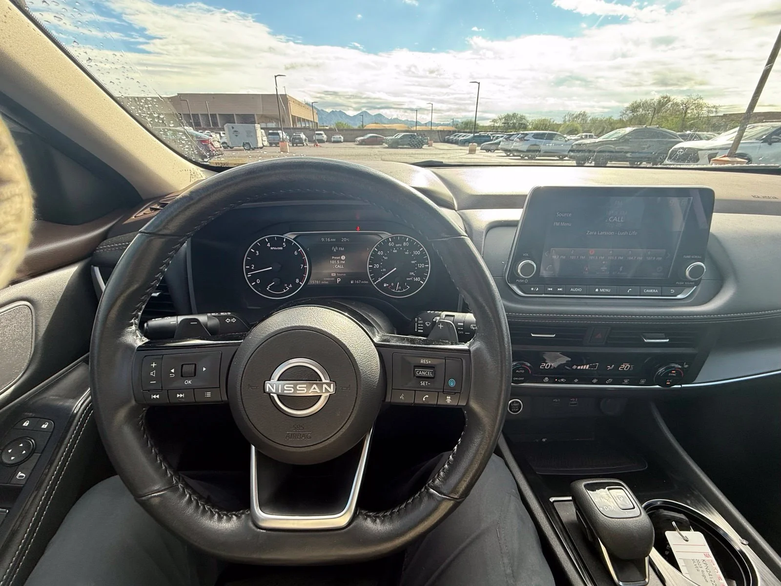 Used 2023 Brilliant Silver Nissan SV image 19