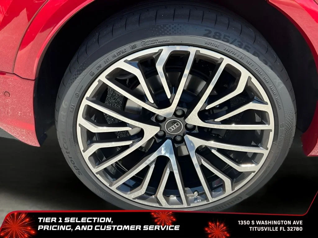 Used 2025 Red Audi 4.0T Premium Plus image 17