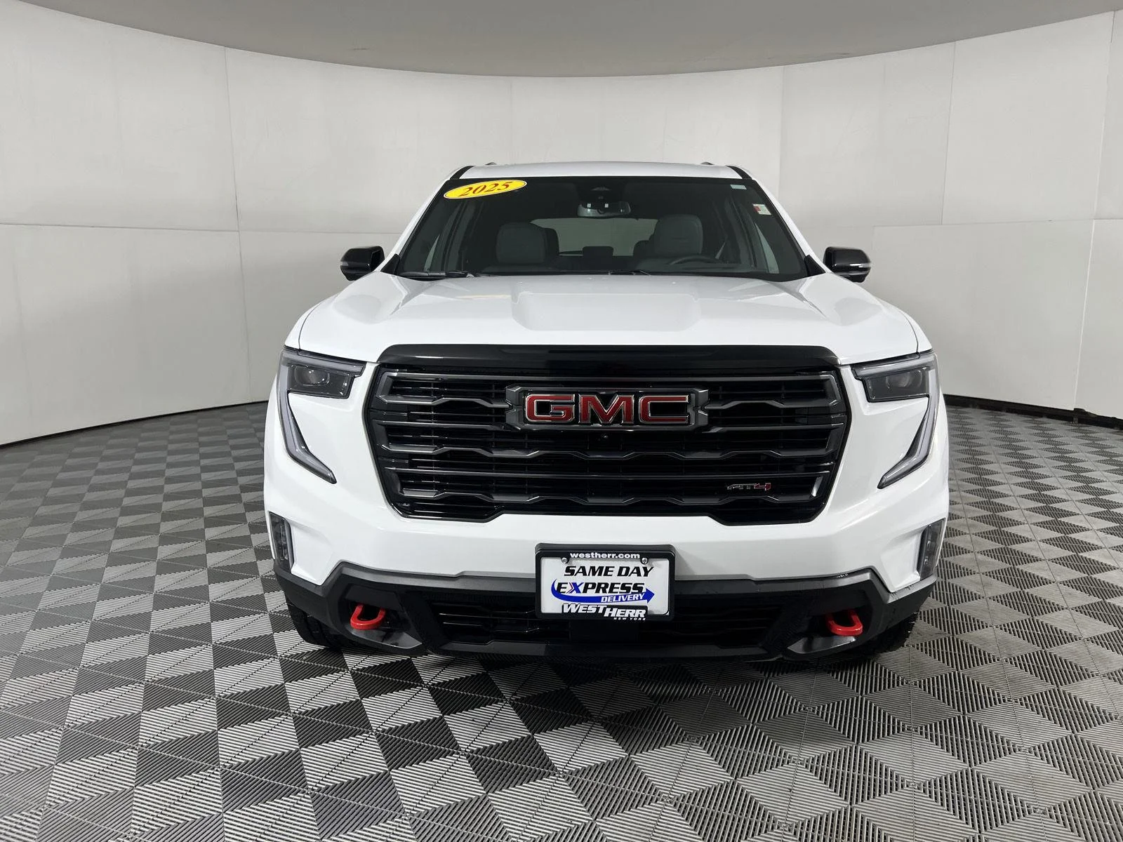 Used 2025 Summit White GMC AWD AT4 image 2