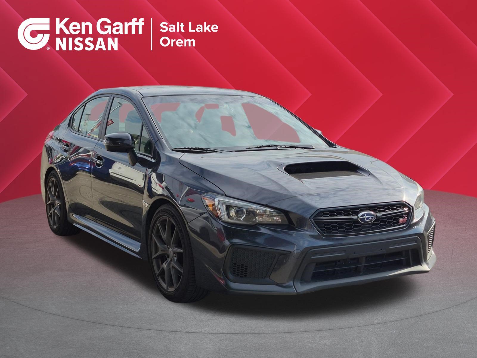 Used 2018 Dark Gray Metallic Subaru STI Limited image 1
