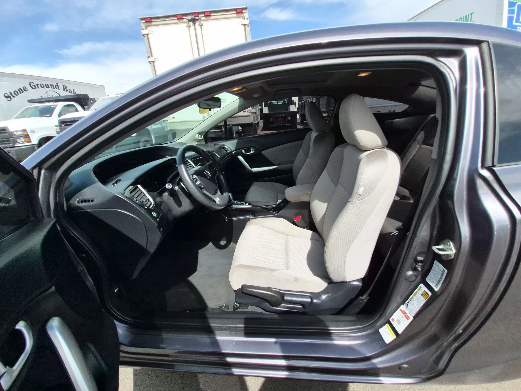 Used 2014 Modern Steel Metallic Honda EX image 26
