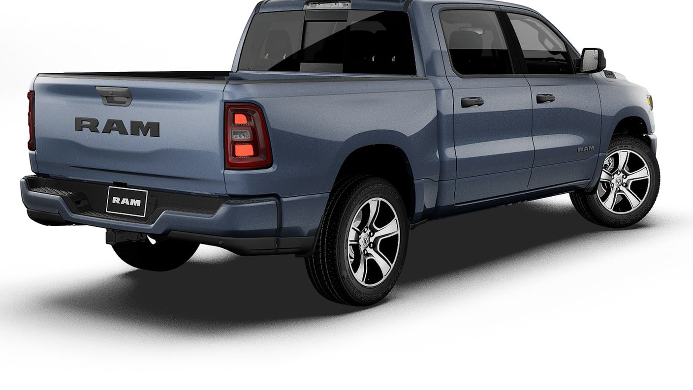 New 2027 Forged Blue Metallic Exterior Paint RAM  image 2