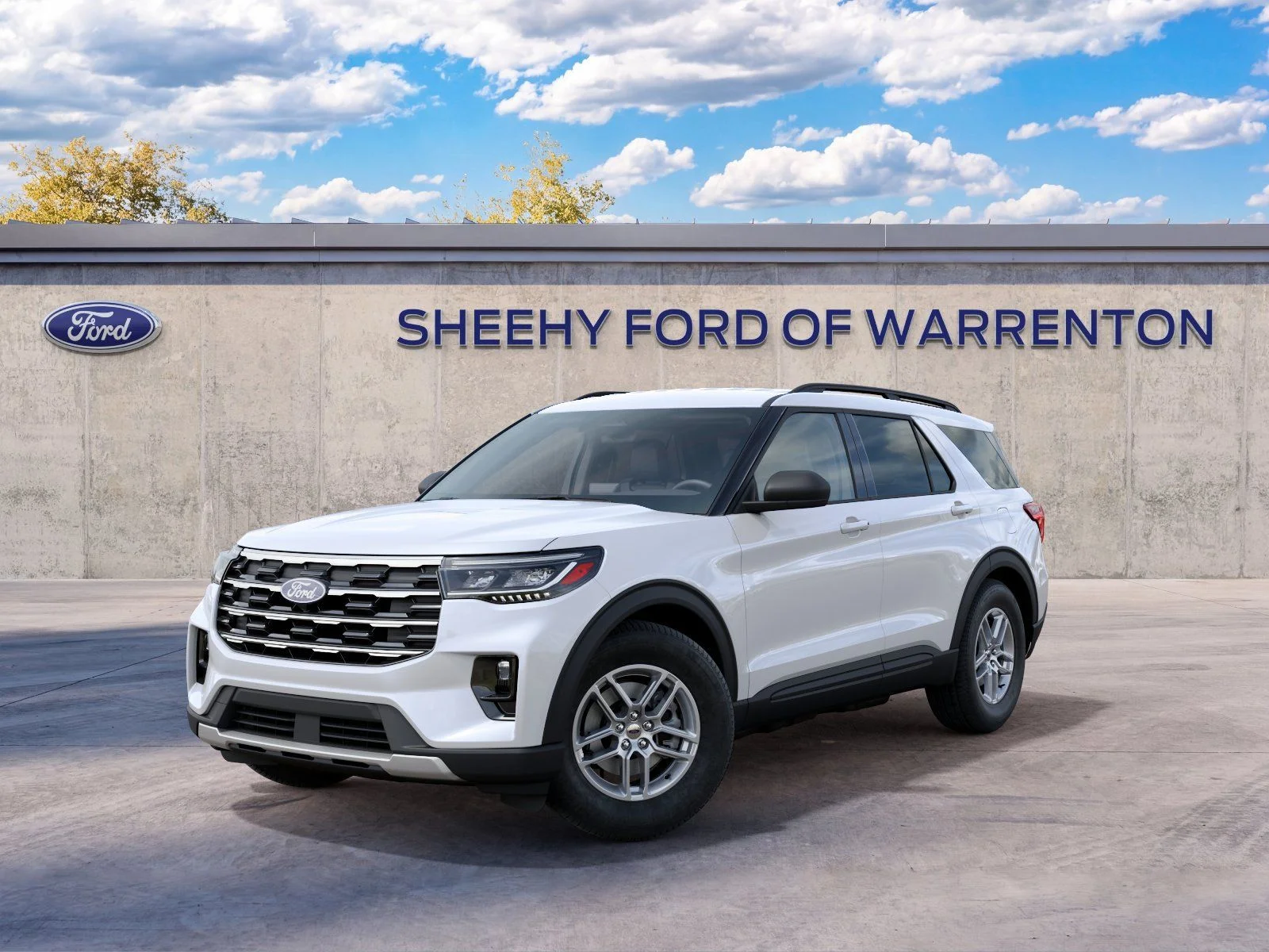 New 2027 Star White Metallic Tri-Coat Ford Active image 4