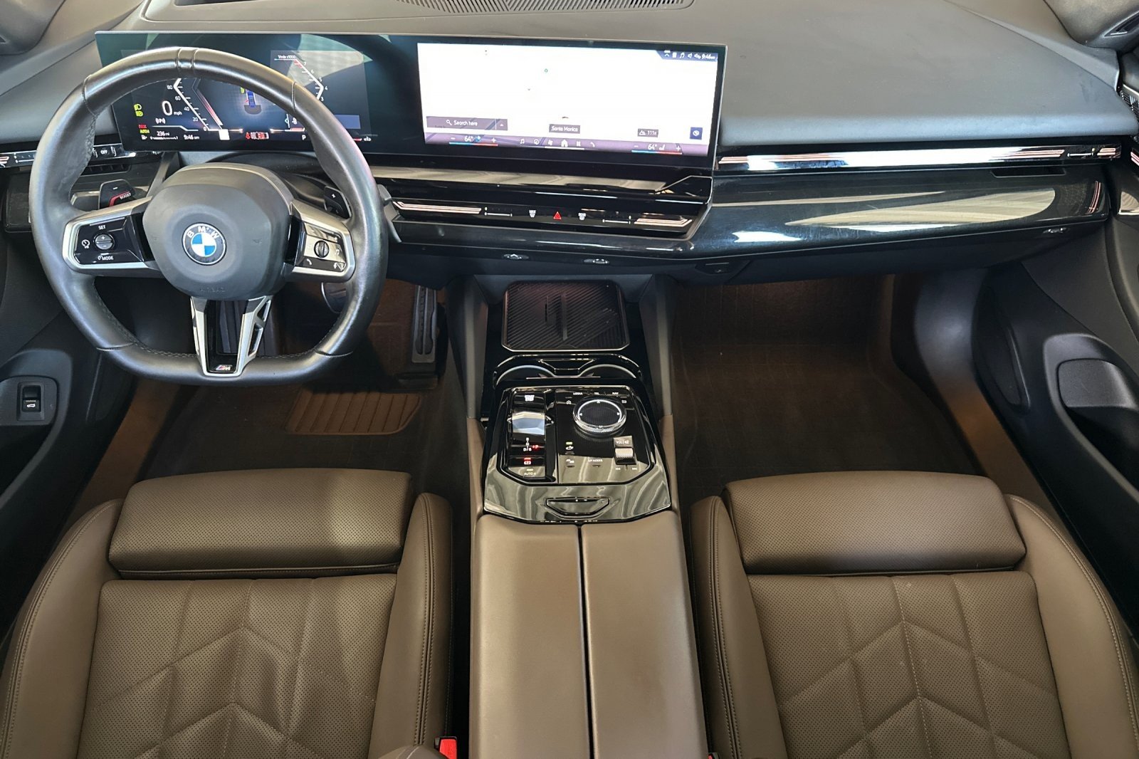Used 2025 Tanzanite Blue II Metallic BMW 530i xDrive image 12