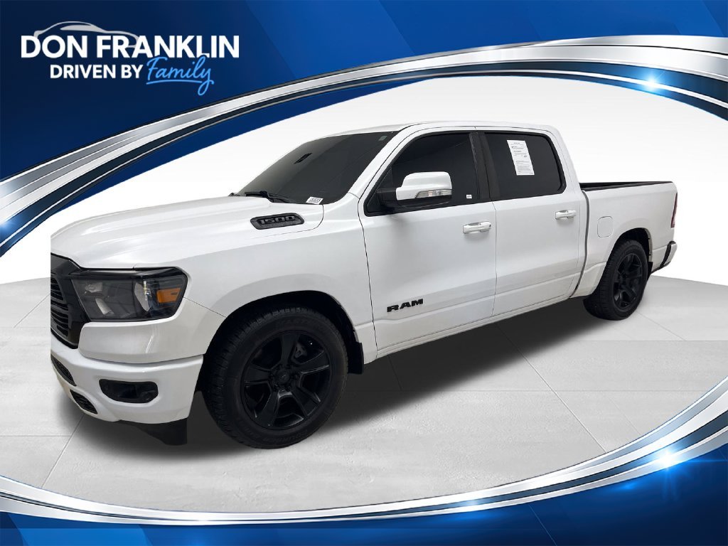 Used 2020 White Ram Big Horn/Lone Star image 1