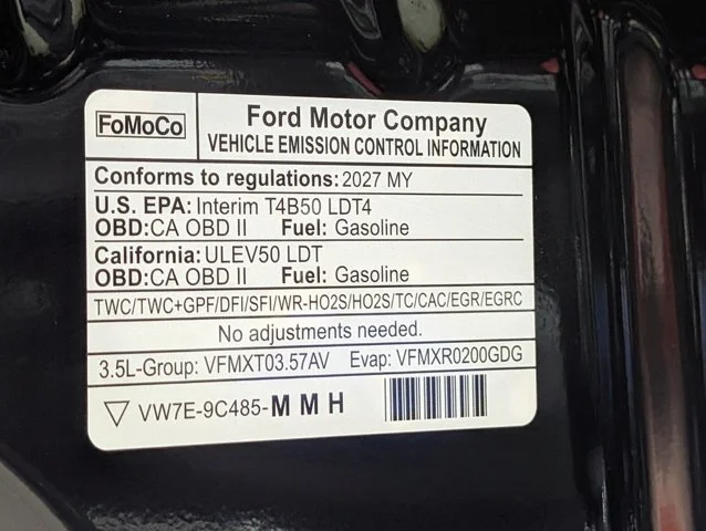 New 2027 Agate Black Metallic Ford Platinum image 66