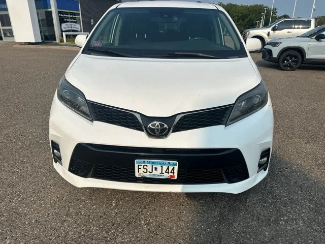 Used 2019 White Toyota SE image 8