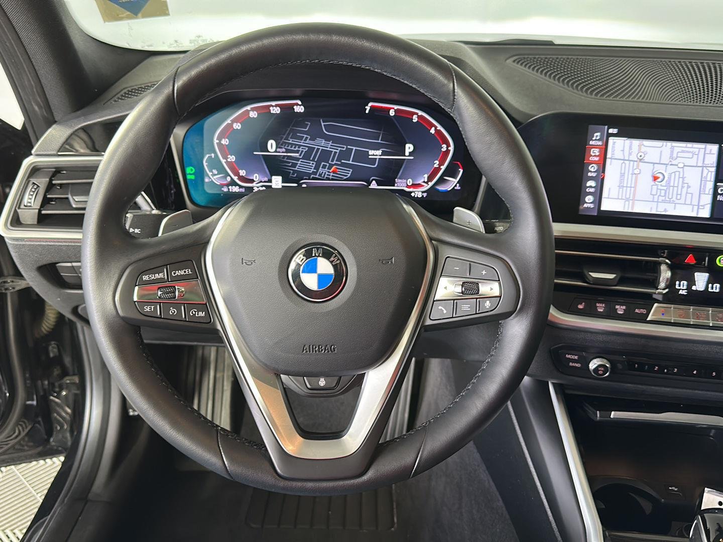 Used 2020 Black Sapphire Metallic BMW 330i xDrive image 12