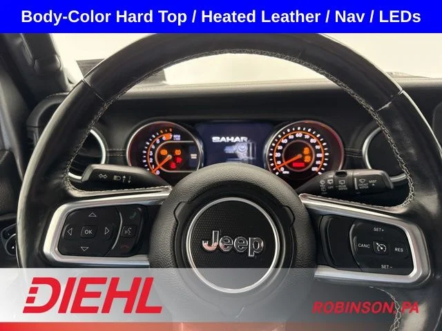 Used 2020 Silver Jeep Unlimited Sahara image 22