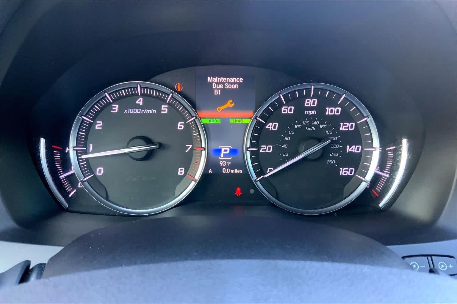 Used 2020 Lunar Silver Metallic Acura  image 26